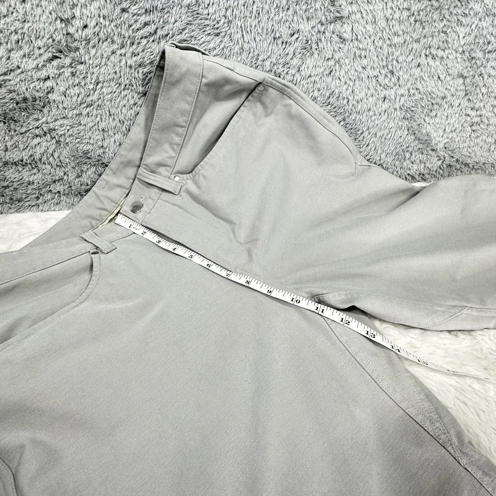 Lululemon ABC Mens 32X29 Relaxed Utilitech Gray Pant lm5ah0s‎ (tag32)